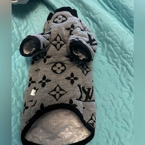LV small dog sweater